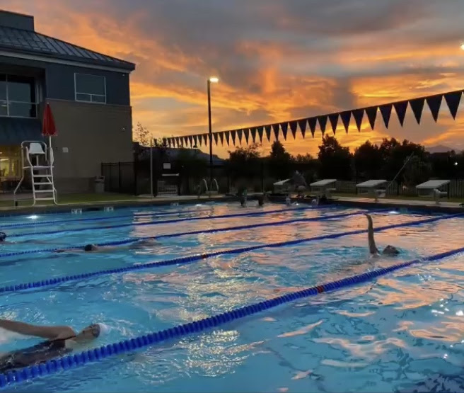 The Herriman High Swim Team