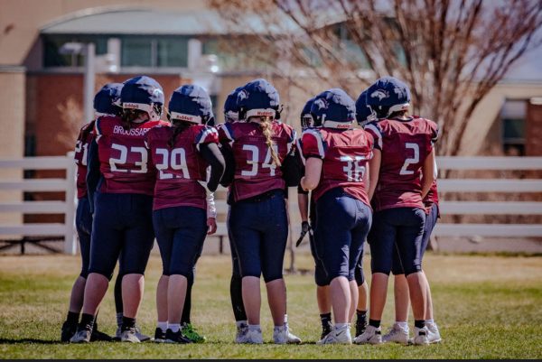 Herriman Highs' Girls Football Team
